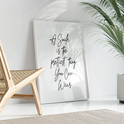 アートポスター バラハート香水ボトル スマイル名言アート ローズフォト 3枚セット 4800 4枚目の画像