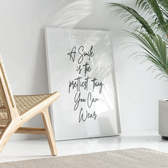 アートポスター バラハート香水ボトル スマイル名言アート ローズフォト 3枚セット 4800 4枚目の画像