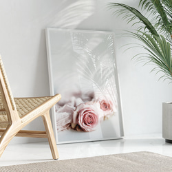 アートポスター バラハート香水ボトル スマイル名言アート ローズフォト 3枚セット 4800 5枚目の画像