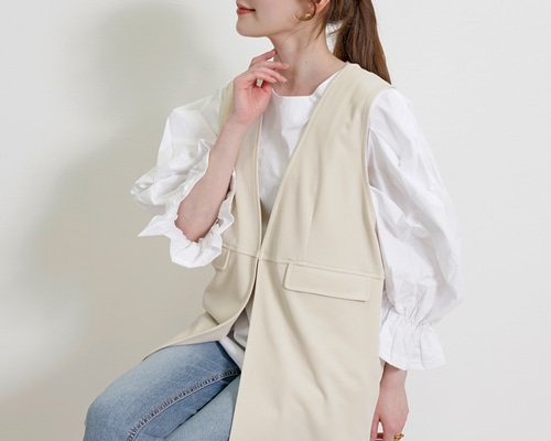 新品未使用♡23区♡ジレ ベストチェックブラウン38 新品未使用♡23区♡ジレ ベストチェックブラウン38 ブラウン