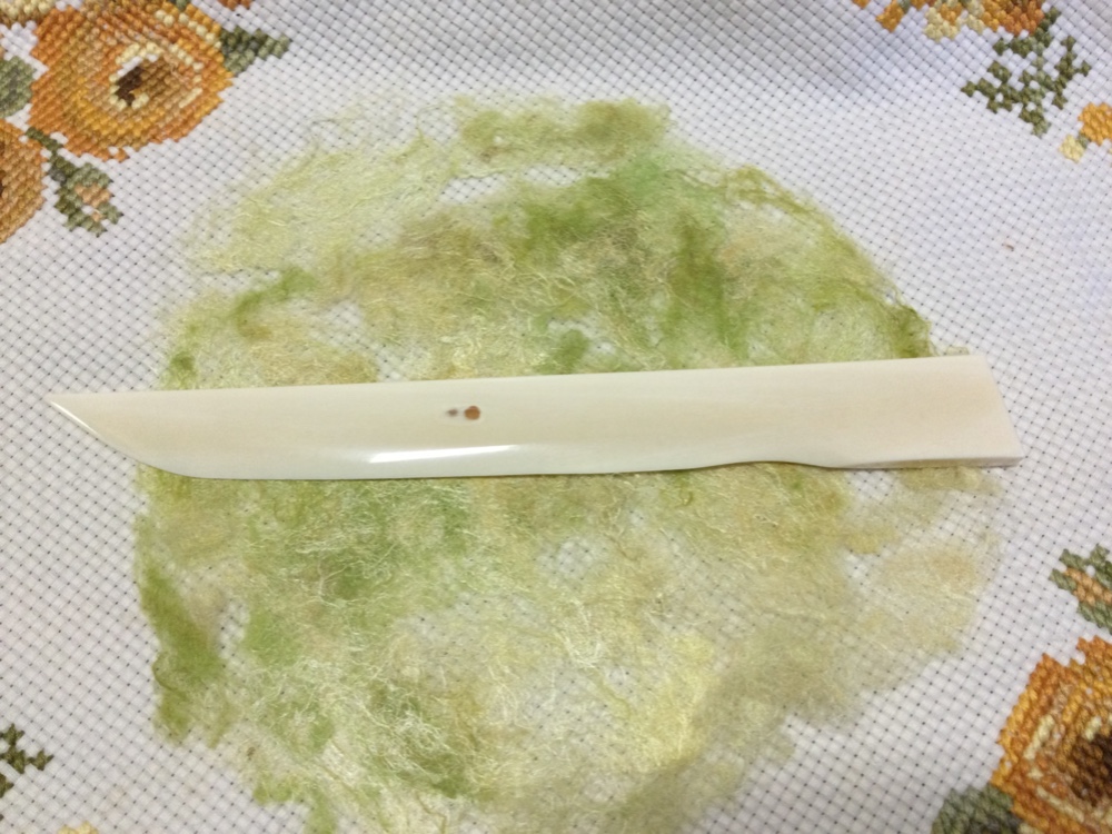 象牙　ペーパーナイフ（F)　訳あり※