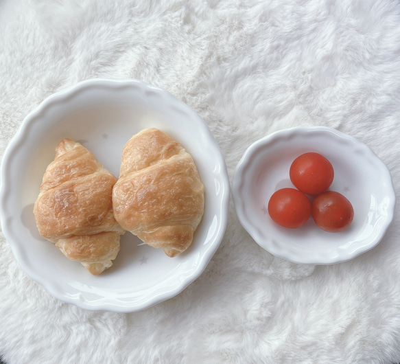 【名入れ】離乳食　応援食器セット　ボウル２点＋スプーン　　　星　月　出産祝い　お食い初め　誕生日　ギフト　陶器　 7枚目の画像