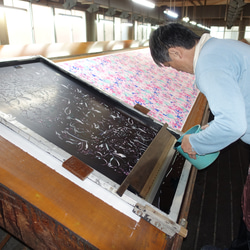 京都の手捺染（てなっせん）職人が染めた生地で作ったキャップ　　 13枚目の画像