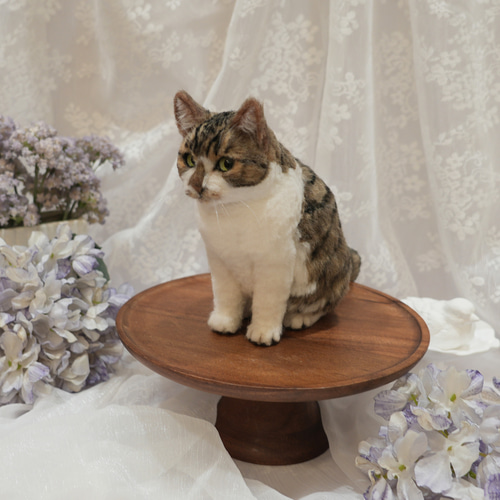 羊毛フェルト オーダーメイドペット 立体・オブジェ 茶薄荷Teanip 通販