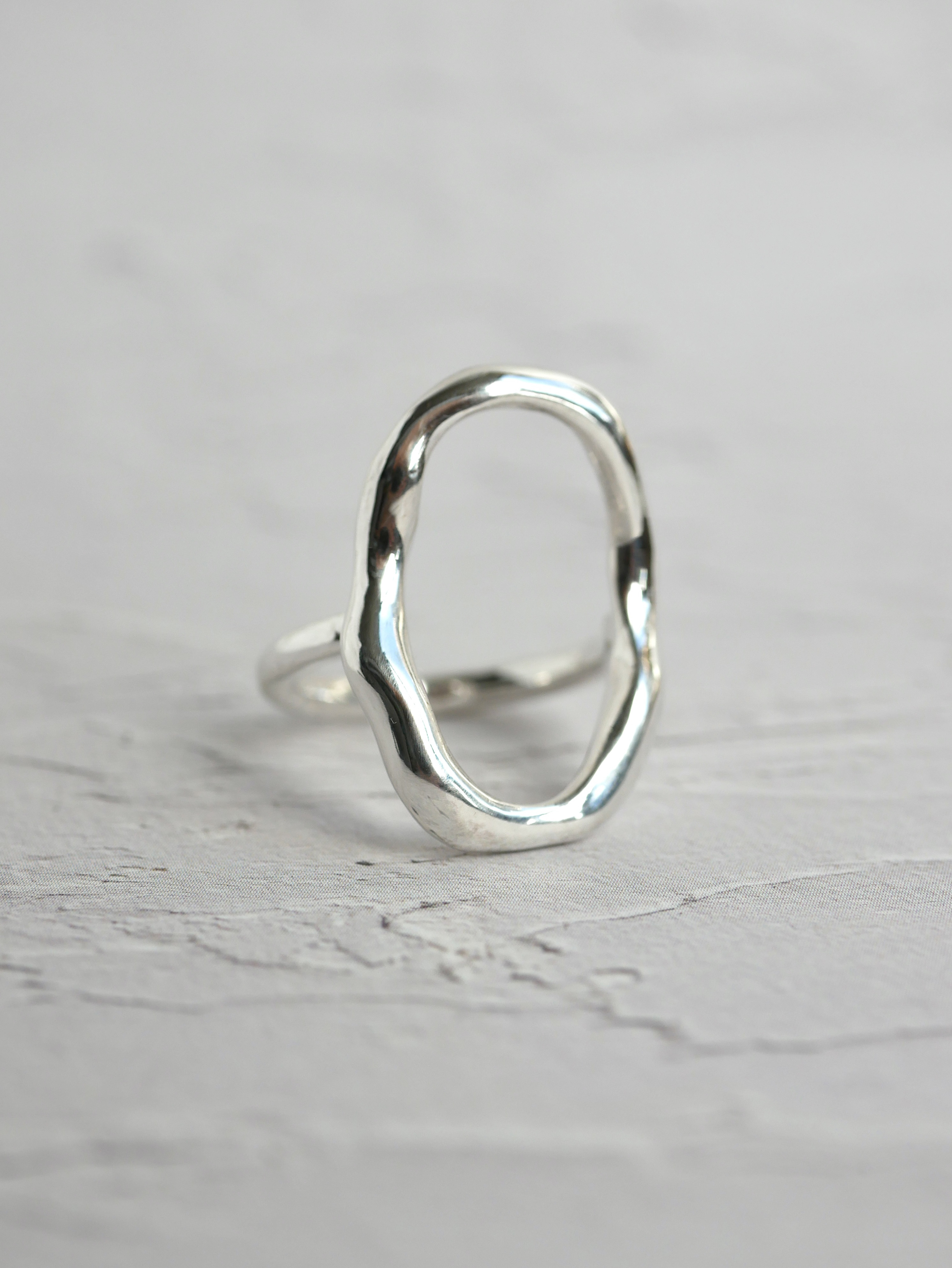 SV925  0019 wave ring-YOSHIMI NOGUCHI JEWELRY-