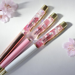 【ゆーゆ様専用】桜ピンクのハーバリウムボールペン　 9枚目の画像