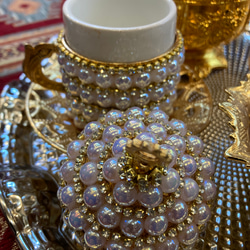 アラビアコーヒーセット　ゴールドパール・モデル 5枚目の画像