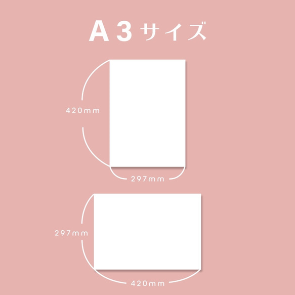 グラフィックアートポスター  A3サイズ synthesized 3枚目の画像