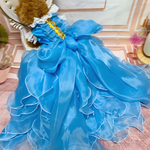 ヴィンテージドレス、ネコちゃんベスト２点おまとめです 新生児2WAYドレスオール スタイ付き (ベージュ×50-70cm