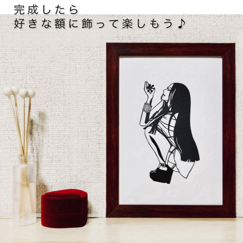 Stella spei ☆希望の星☆ 天使 切り絵 ハンドメイド作品 - メルカリ