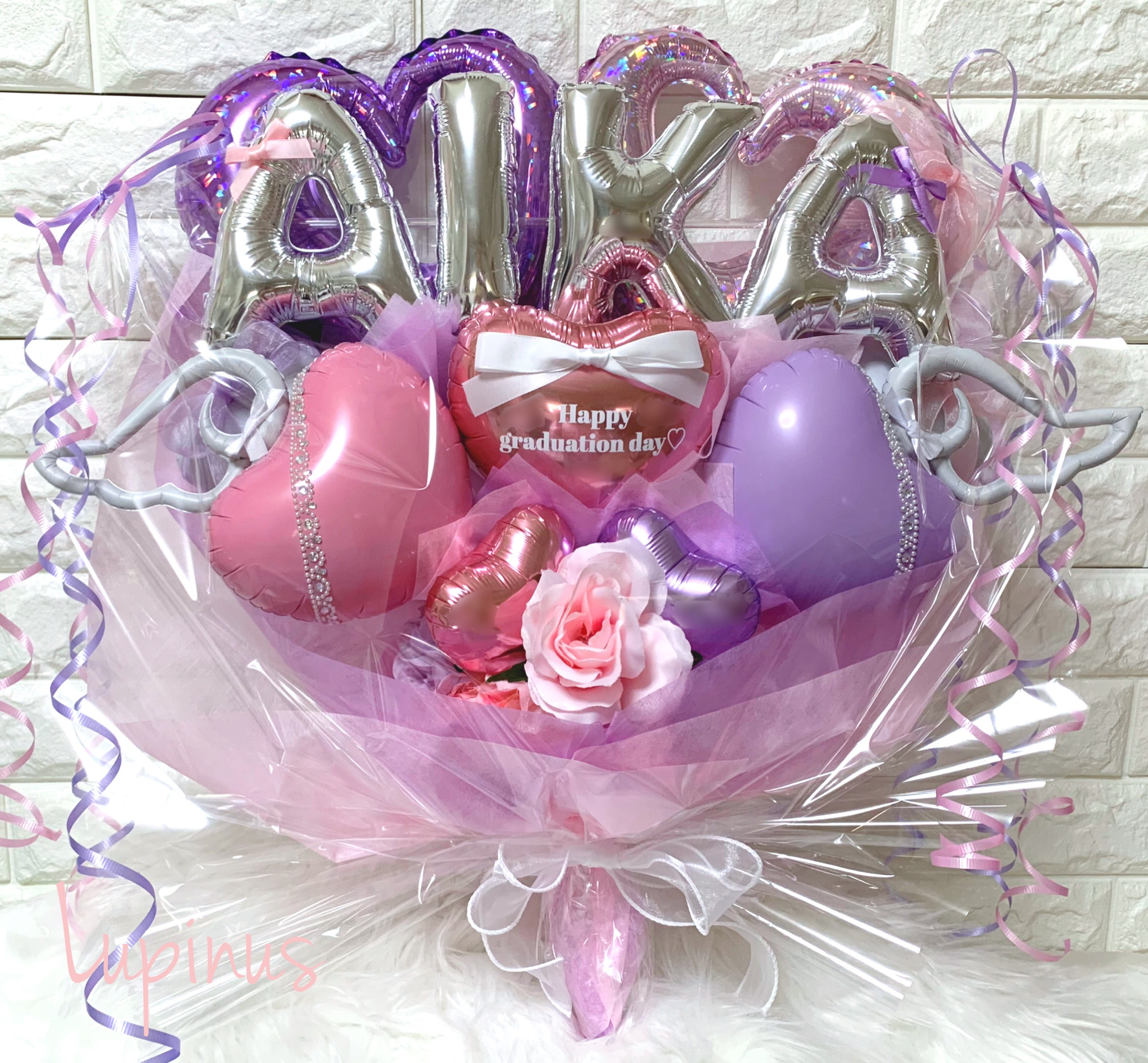 オーダー バルーンブーケ アレンジ ビックサイズ 推し活 生誕祭 卒業式