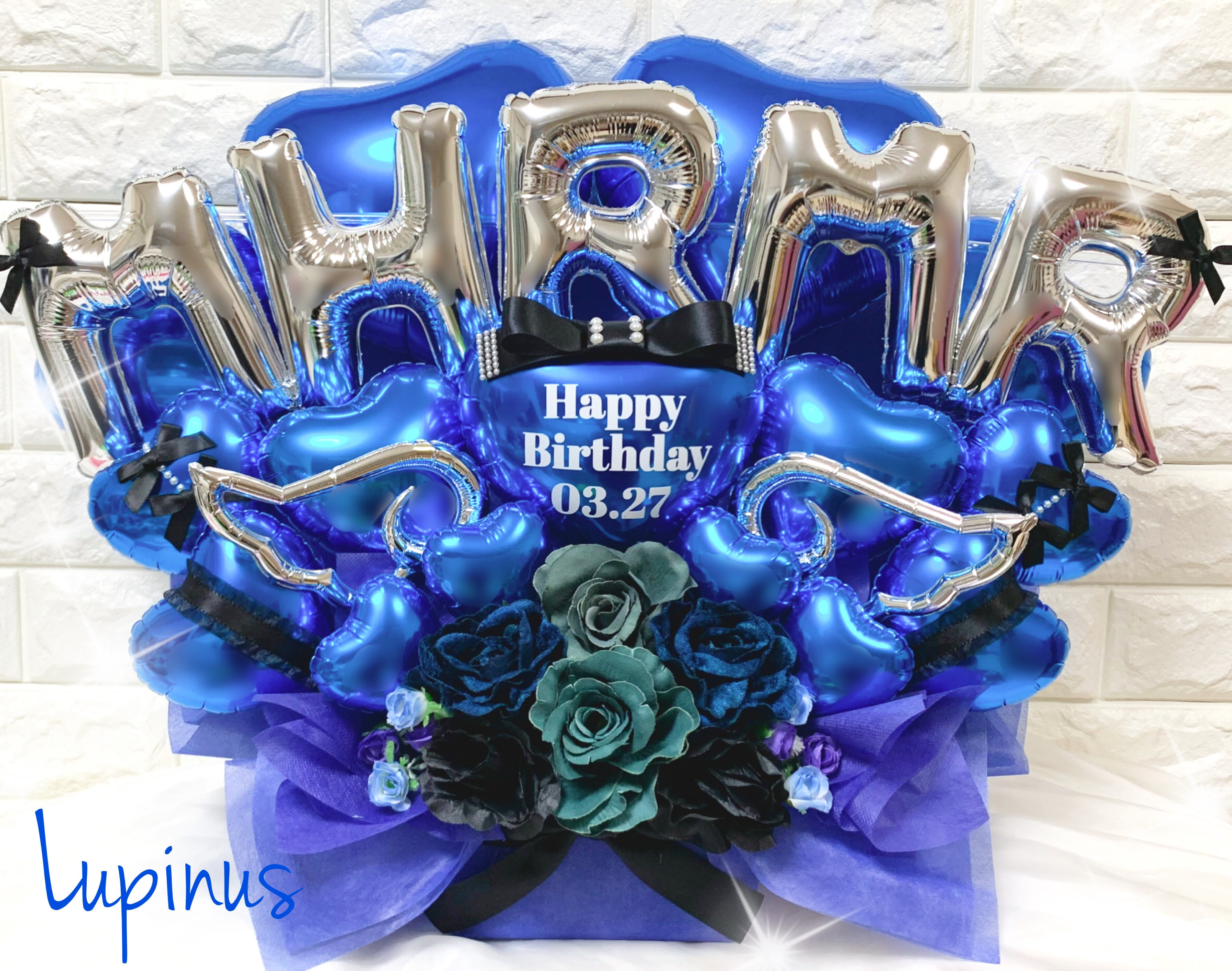 推し活 生誕祭 本人不在の誕生日会 オーダー バルーンギフト 楽屋花