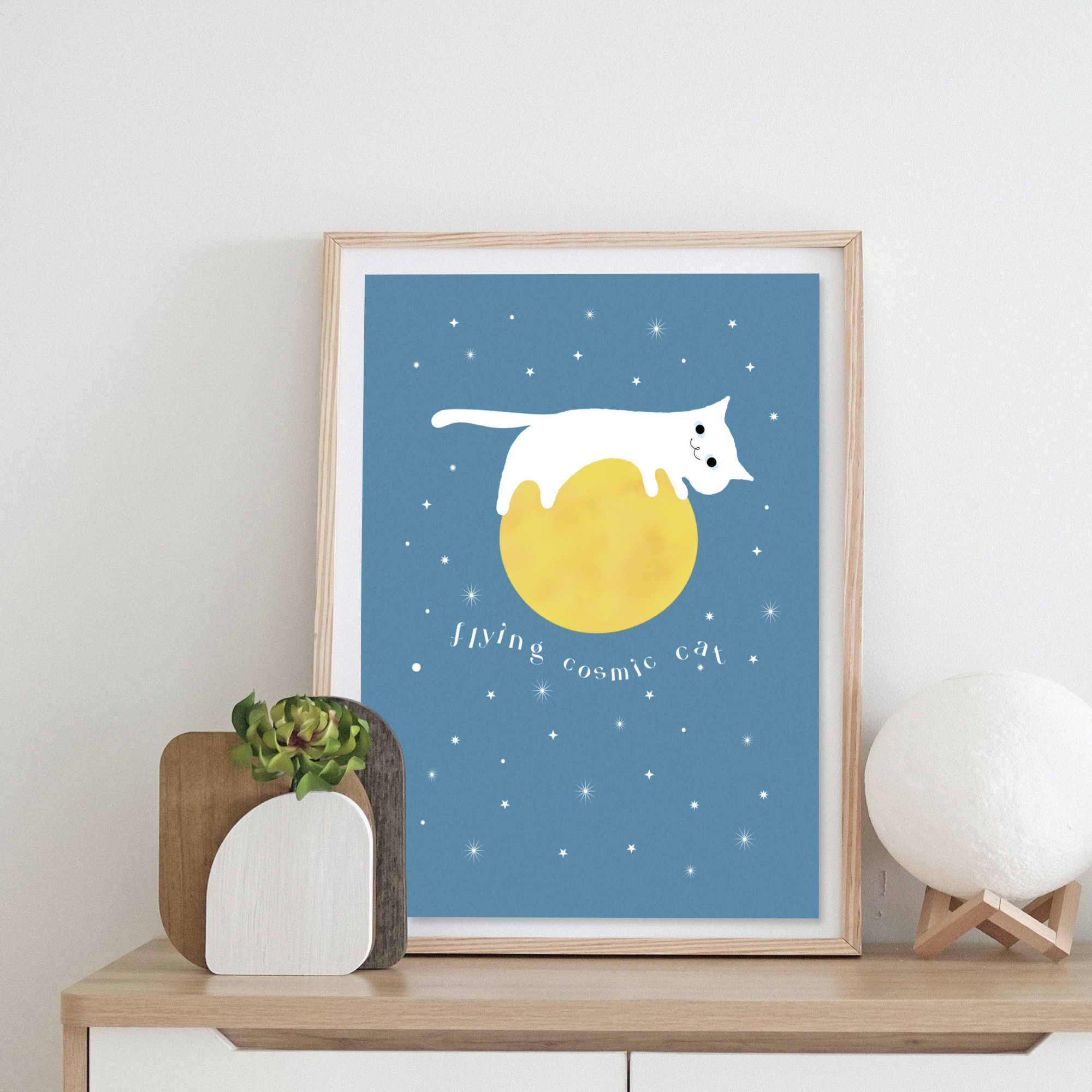 中森明菜 A2ポスター 新品額装付き イエロー 中森明菜 A2ポスター 新品