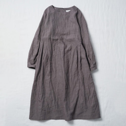 [wafu] 亞麻洋裝 大幅提升穿著價值的亞麻洋裝 / Chanezumi a001f-cnz1 第17張的照片