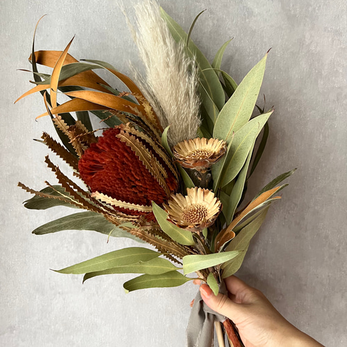 ドライフラワーブーケオーダーページ