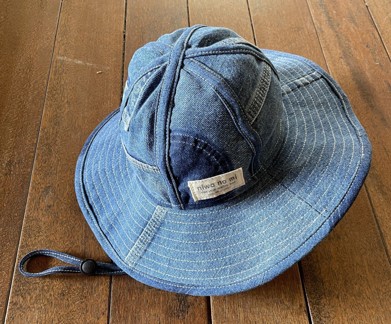 niwa no mi メトロハット Mサイズ　アップサイクル リメイク 古着