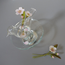 【～ソメイヨシノ～　桜のミニコサージュ】樹脂粘土 3枚目の画像