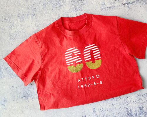 赤 Tシャツ ケーキデザイン 8d98081bca6a28fc87cdca44e9b224