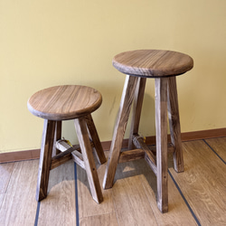 Cornerless Stool 角のないスツール H＝420 椅子（チェアー