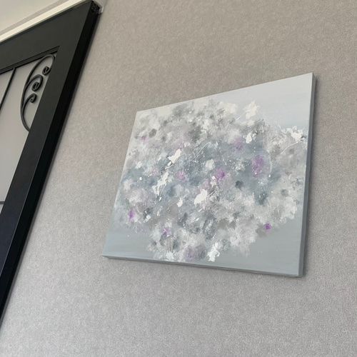 現代アート　45.5×38㎝　花　大きめ　テクスチャーアート　アートパネル 現代アート 45.5×38㎝ 花 大きめ テクスチャーアート アートパネル