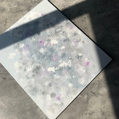 モダンアート　24×24㎝　2枚set  テクスチャーアート　現代アート モダンアート 24×24㎝ 2枚セット 現代アート テクスチャーアート
