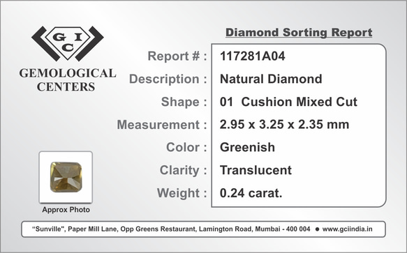 K18YG クッションミックスカット天然ダイヤモンドリング 4枚目の画像