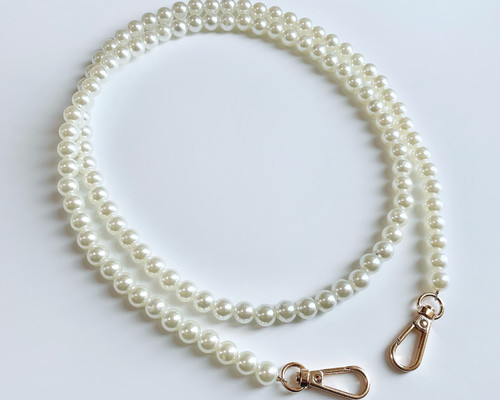 大粒パール ショートパール ロングパール 2連 ショルダー