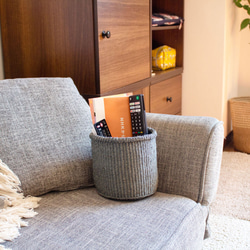 かごめ編みシリーズ第2弾】リビングラック トイレ収納 キッチン収納