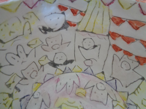 上絵シュガーポット② 5枚目の画像