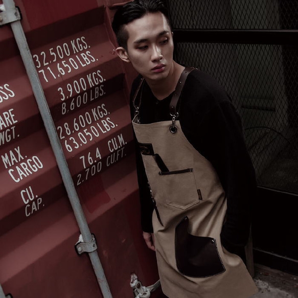 理容 美容エプロン 職人 シザーエプロン 作業エプロン デニムエプロン レザーエプロン かっこいい ショップエプロン ア SK1463926005(11275円)