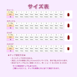 ネイルチップ スペア 1本～ 3枚目の画像