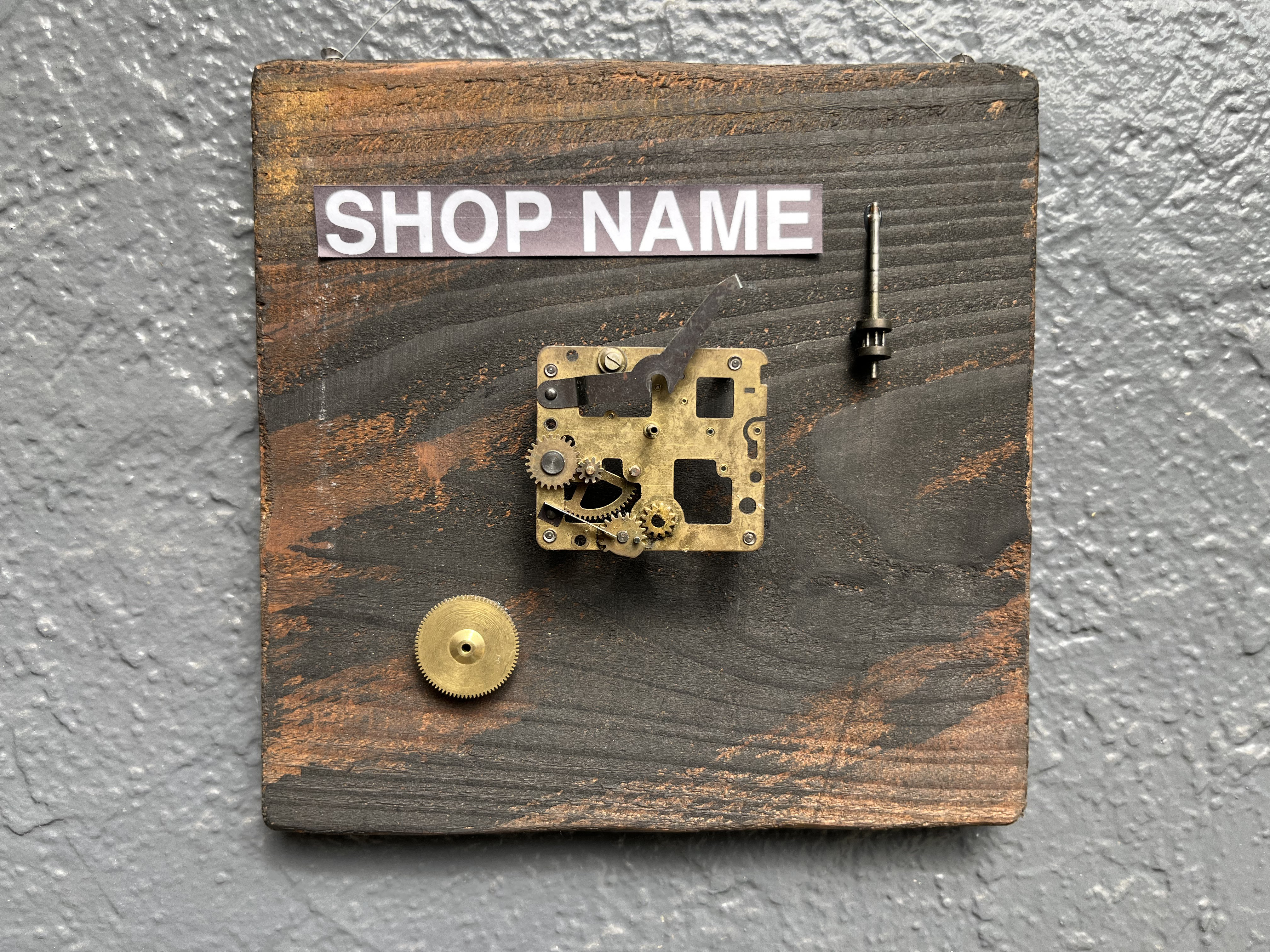 オリジナルネーム入り店舗プレート　SP-003