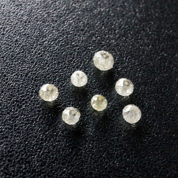 【宝石質】ライトイエローダイヤモンドAAAのフックピアス(18K)【送料無料】 8枚目の画像