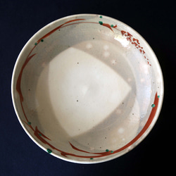 黒岩卓実 赤絵浅鉢 ひょう紋 お椀・ボウル・鉢 村井商店 通販 5497603