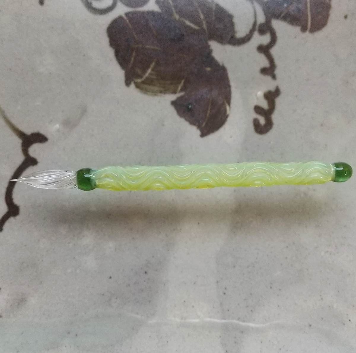 ガラスペン「萌木（もえぎ）」ガラス製スポイト付属（約1ｍｌ）