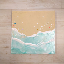 1点物✨　原画　アクリル画　キャンバス　アート　モダン　絵画　Wash away 6592656817067834ce477d60e899b2