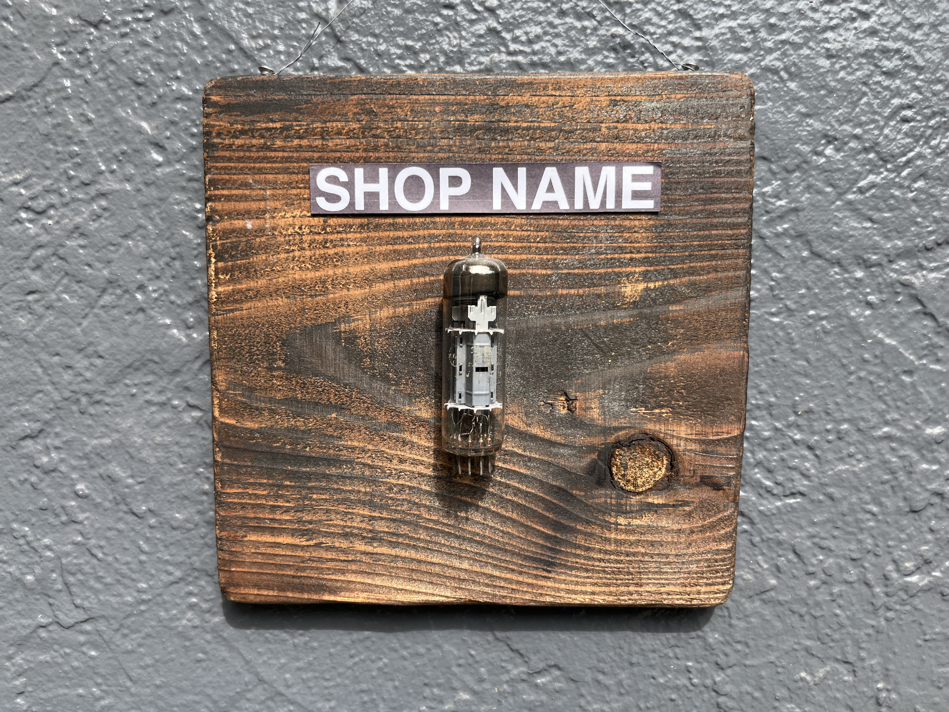 オリジナルネーム入り店舗プレート　SP-006