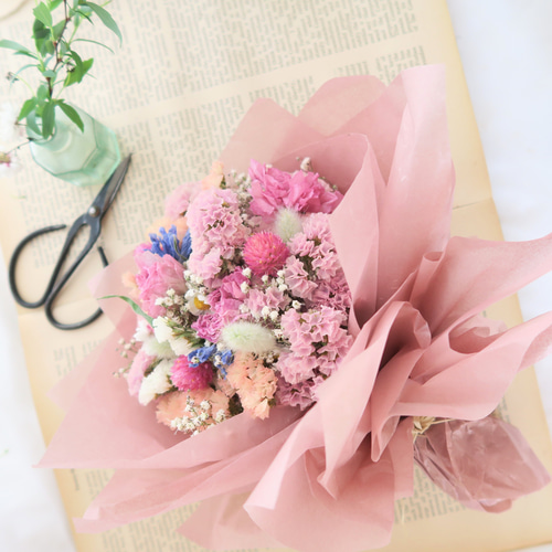 SweetsprigSweetsprig ドライフラワー花束 春色ラナンキュラス