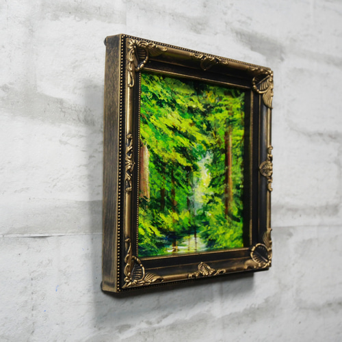 油絵 ミニ絵画手作り額オーダーページ 油絵 ミニ絵画手作り額オーダーページ