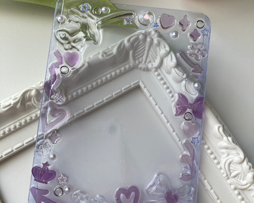 【蕾のラメ色増えました】トレカケース デコ 硬質ケース レジン ハンドメイド Amazon.co.jp: 蕾のラメ色増えましたトレカケース デコ 硬質
