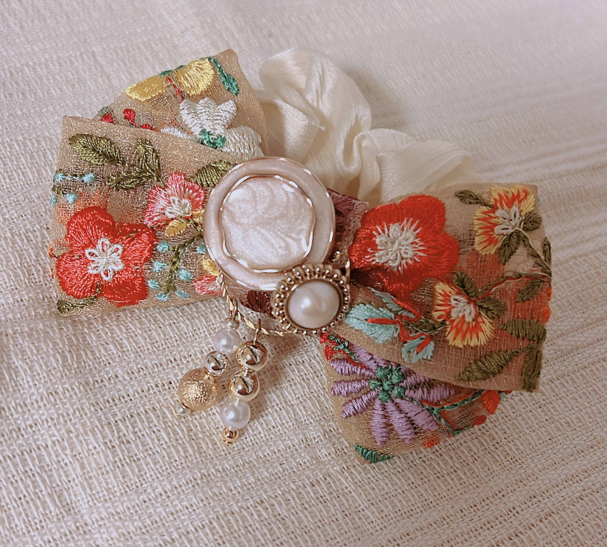 リバティシュシュ No405✿アメリ＜02P＞✿ハンドメイド インド