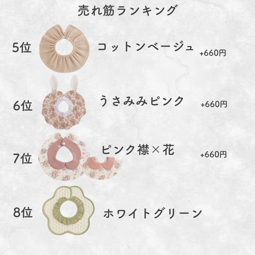 ♥️楽天1位♥️ 名入れ無料 名前入り 出産祝い スタイ よだれかけ