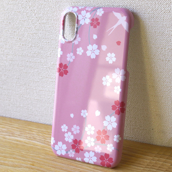 [促銷/僅限 1 件] 櫻花與燕子 plus 智慧型手機保護殼_iPhoneXR 第3張的照片