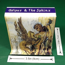 Smartphone stand（ Edipus and The Sphinx ) スマホスタンド「エディプスとスフィ」 2枚目の画像