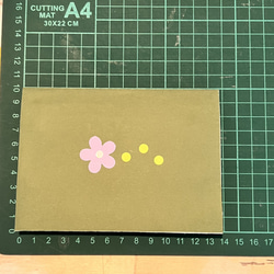 飛び出す桜のおめでとうカード ことりさん ポップアップカード 3枚目の画像