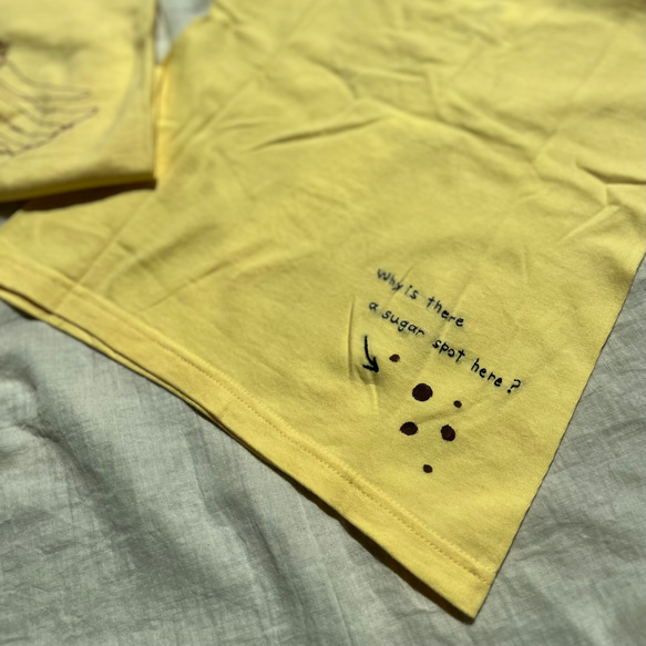刺繍 tシャツ バナナ／ 2023年限定KODOMONOE大賞デザイン 5枚目の画像