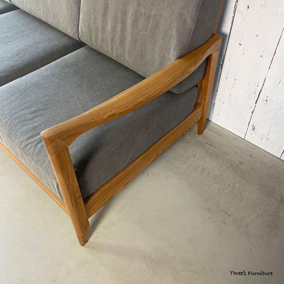 ソファー　ソファ3人掛け　カバーリング　フレーム木製　木製　肘付き　レザーファブリック　帆布　北欧風　かんたん組立て WN 帆布 KK GY BK BR DB ご購入希望の方はご連絡ください NA 予めご了承ください