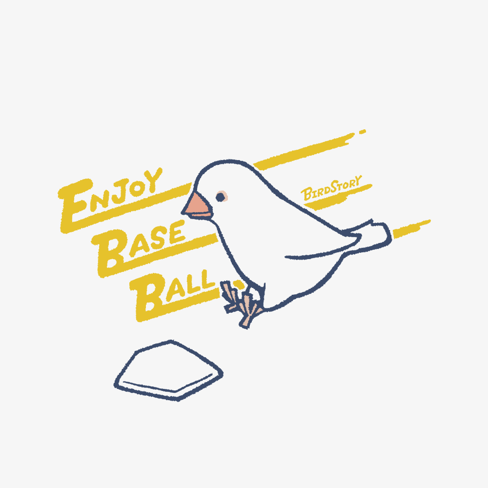 長袖Tシャツ（ENJOY BASEBALL / ホームスチール / ネイビー）