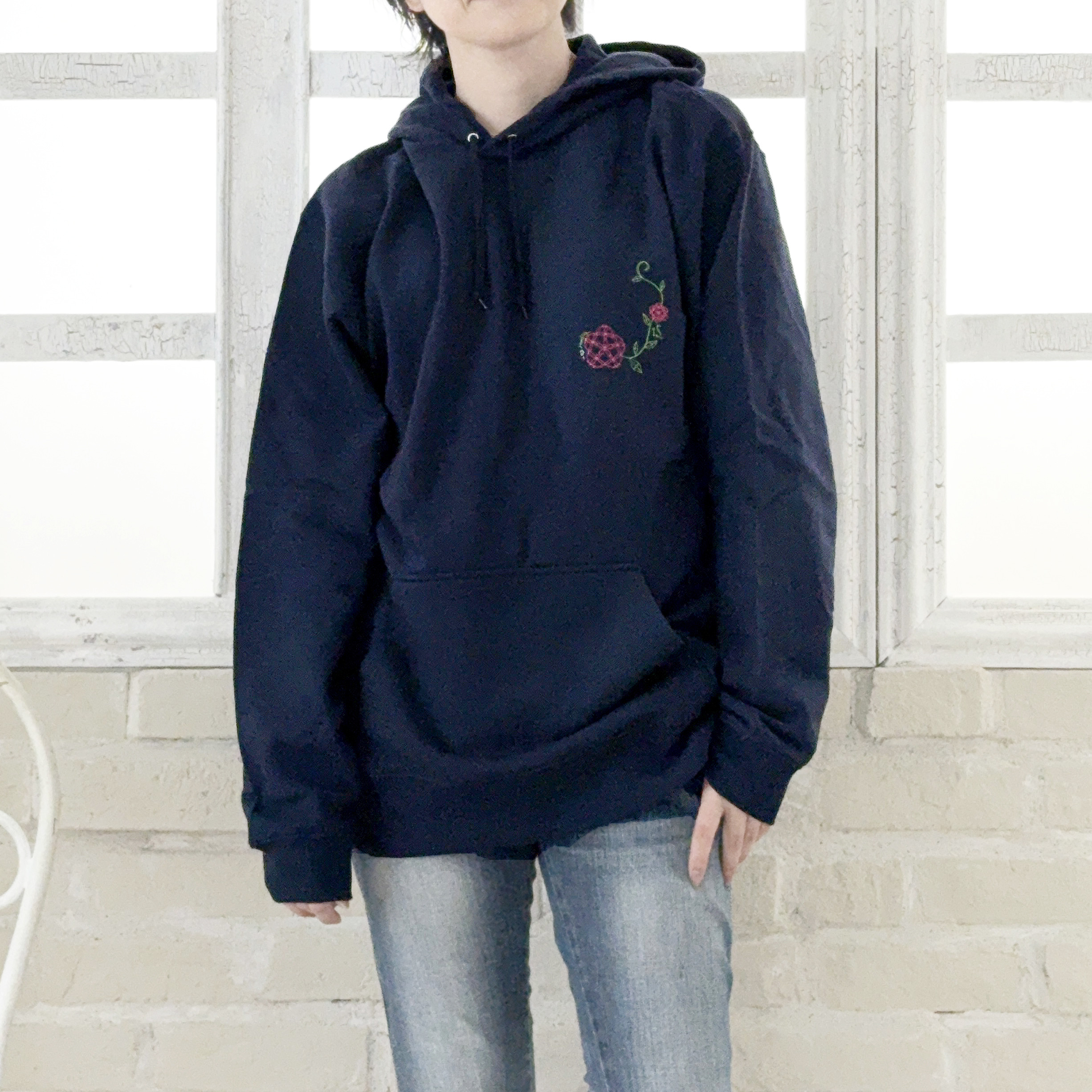 おとなのライトパーカー　*IS-Tee*　＊XL ネイビーブルー＊