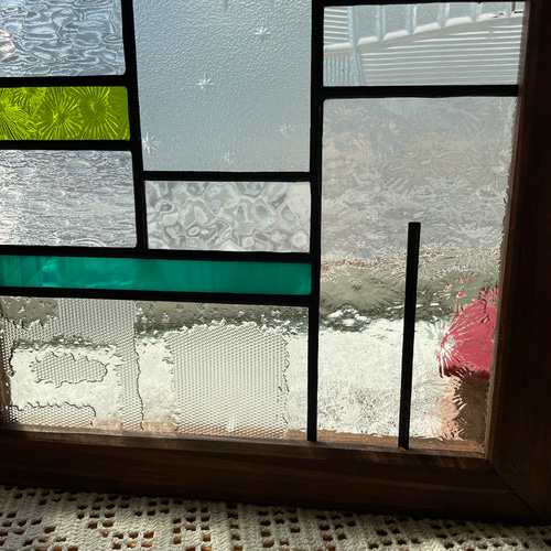 ステンドグラス パネル 大正ロマン その他インテリア雑貨 ステンド